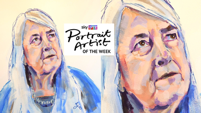 The Sunday Art Show - Sky Arts Portrait Artist of the Week - Dame Mary Beard